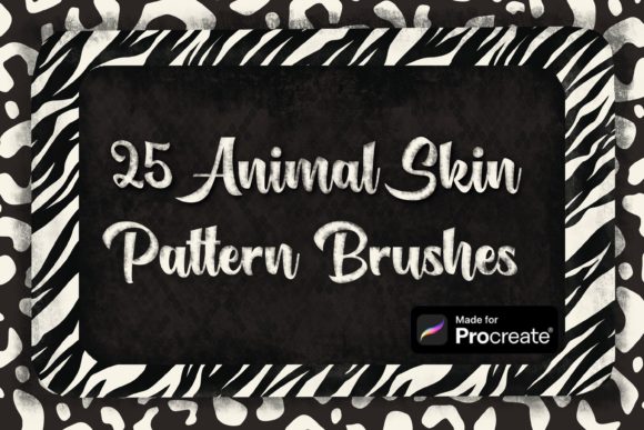 Download 25 Animal Skin Pattern Brushes Procreate - Brush Collection