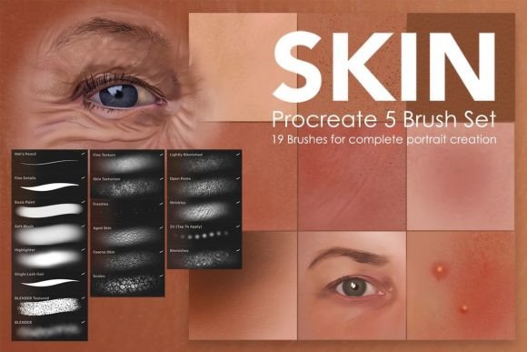 Download Skin Painting Procreate Brushes - Brush Collection